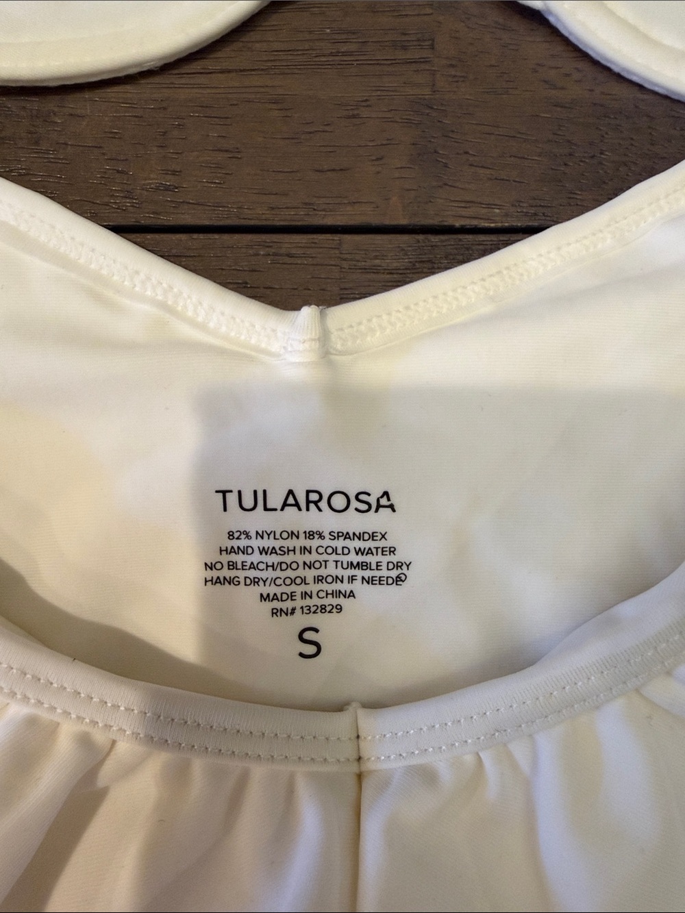 Tularosa White Ruffled Underwire Bikini Set - Picture 3 of 4